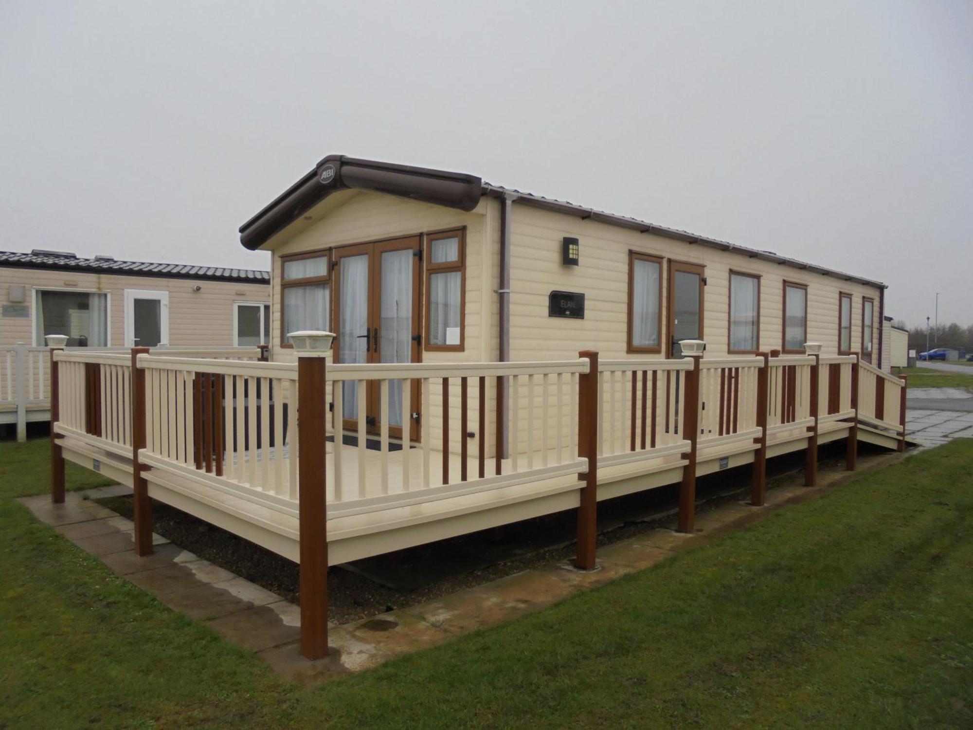 The Grange Ingoldmells: Elan 6 Berth, Central Heated, Wrap Around Decking Buitenkant foto